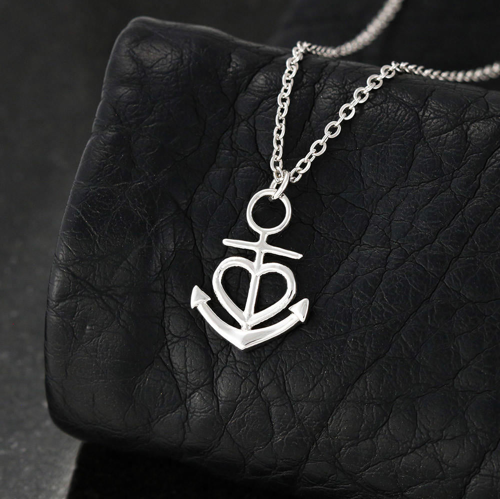 Anchor Necklace Jewelry For Her, Nautical Gift Pendant, Sailing Gift, Sailors Present