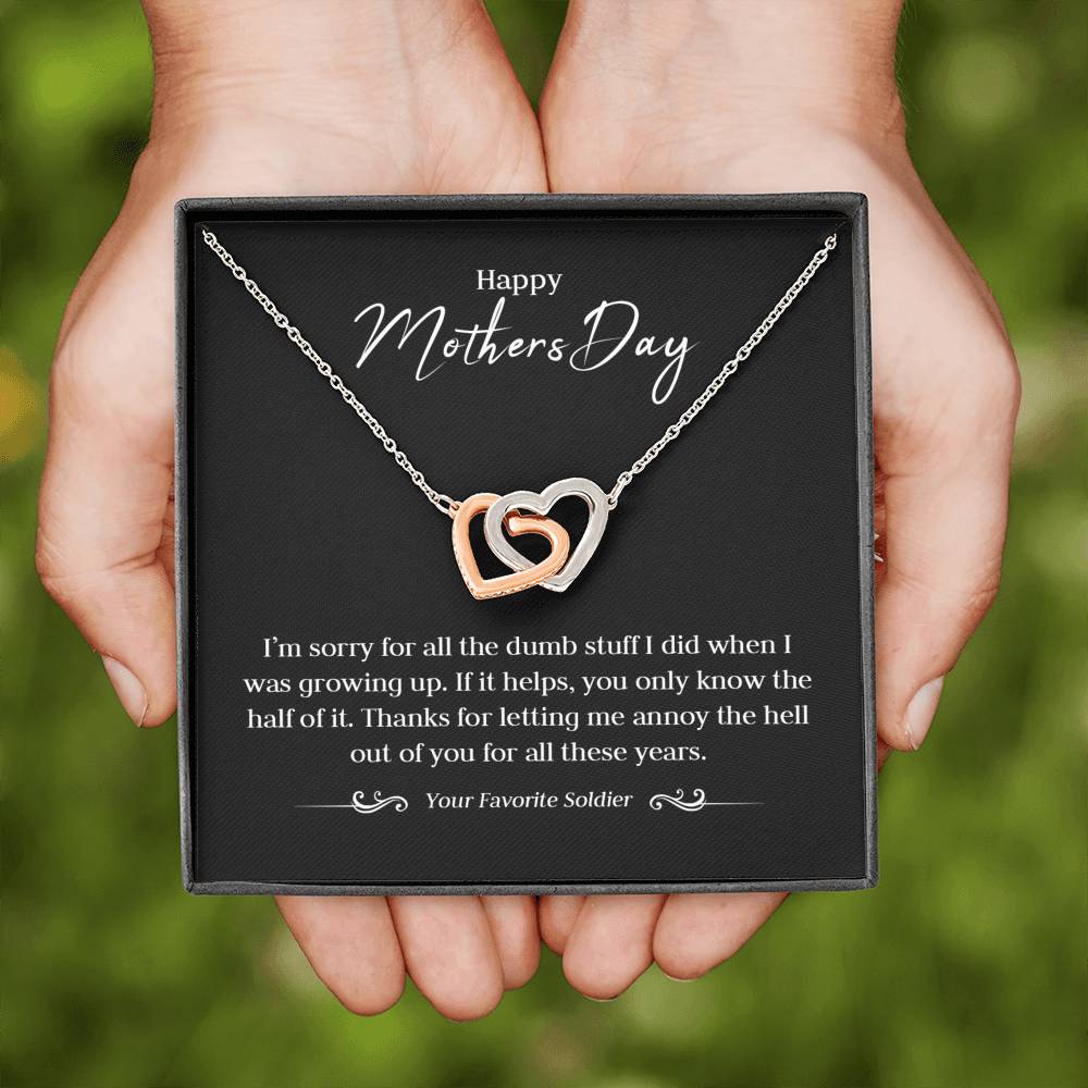 Annoying Mom Heart Necklace