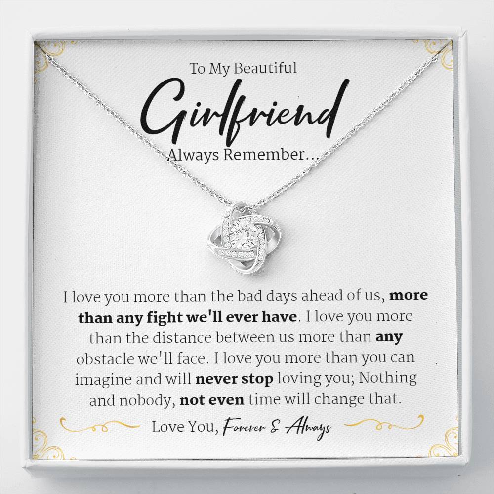 Girlfriend Gift Necklace, Anniversary Gift for Girlfriend, Gift for Girlfriend, Necklace for Girlfriend