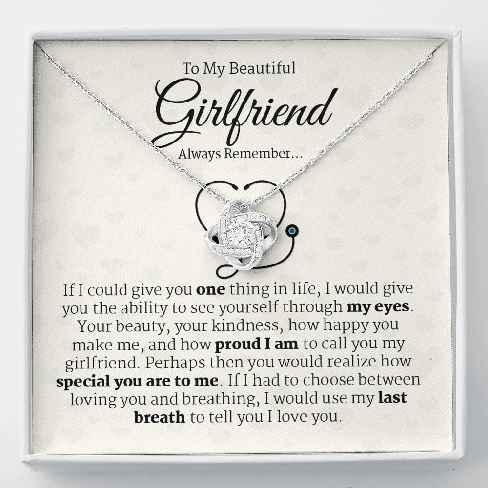 To My Nurse Girlfriend, Anniversary Gift for Nurse Girlfriend, Girlfriend Gift, Gift for Girlfriend, Necklace for Girlfriend