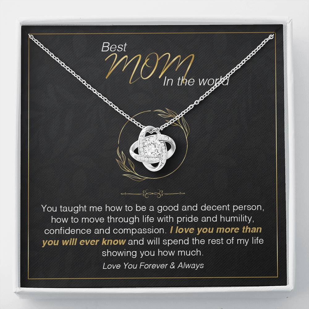 Good And Decent Mom Necklace