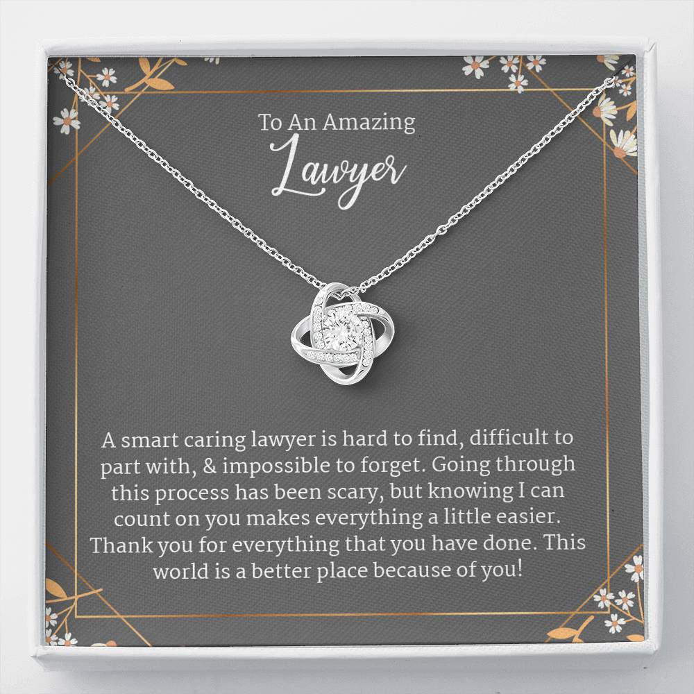 Thank You Gift for Lawyer, Lawyer Gift For Women Personalized Necklace