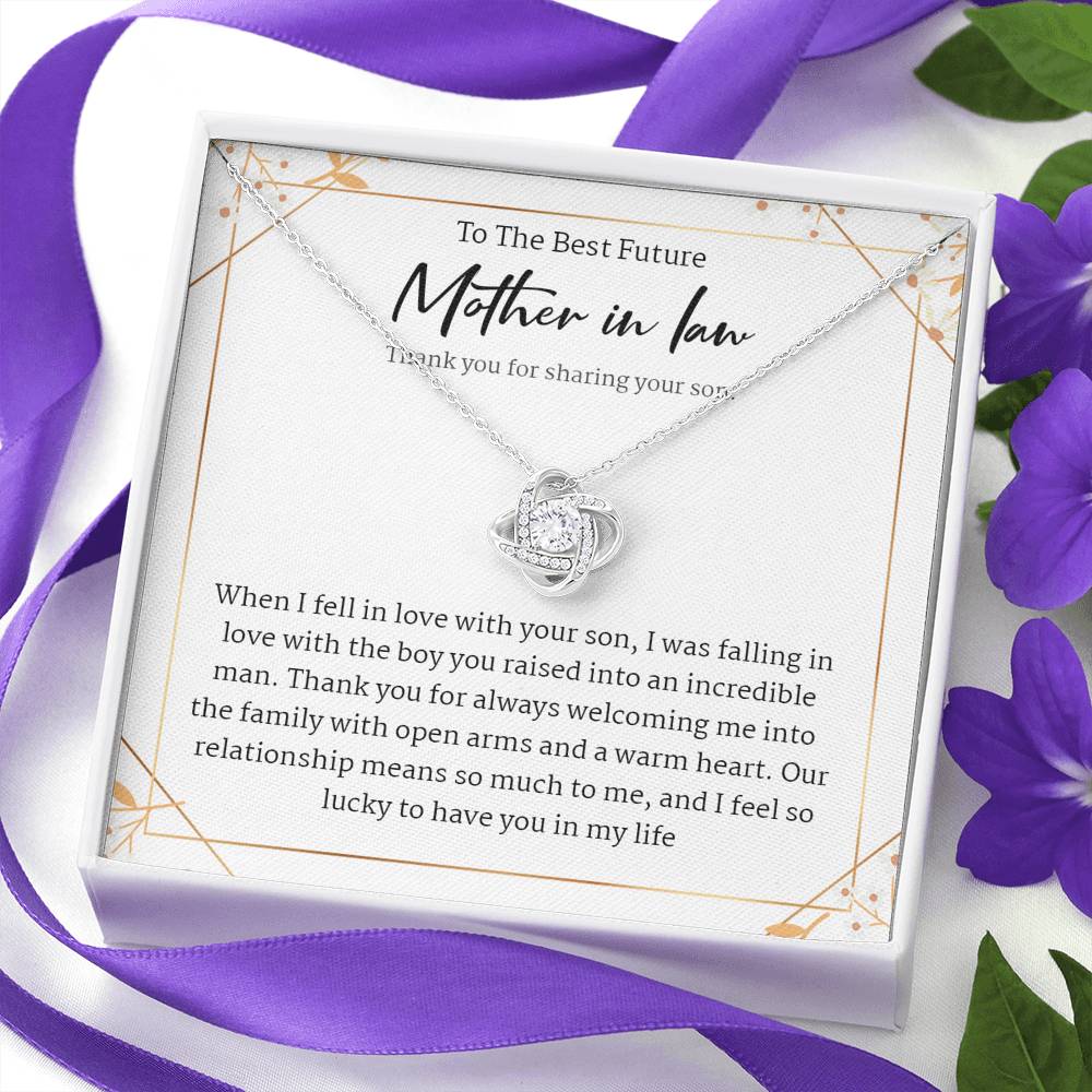 Future Mother in Law Gift, Mother of the Groom Necklace, Mother of the Bride Necklace, Wedding Gift