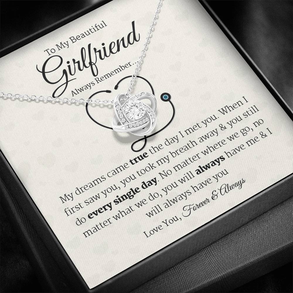 Nurse Girlfriend Necklace: Anniversary Gift for Girlfriend, Girlfriend Gift, Gift for Girlfriend, Necklace for Girlfriend