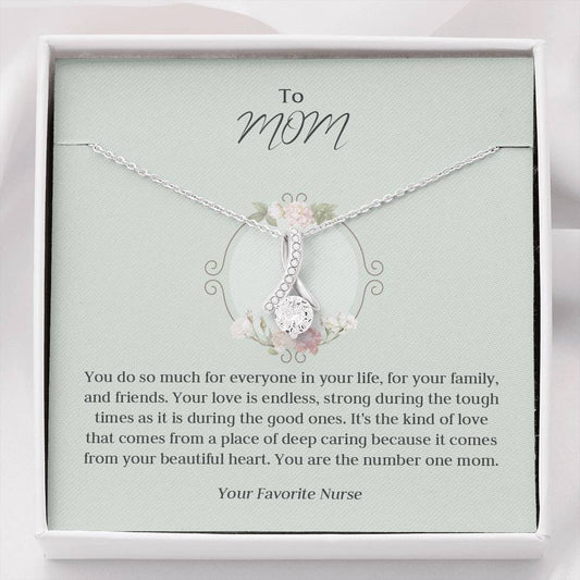 Love Is Endless Mom Necklace