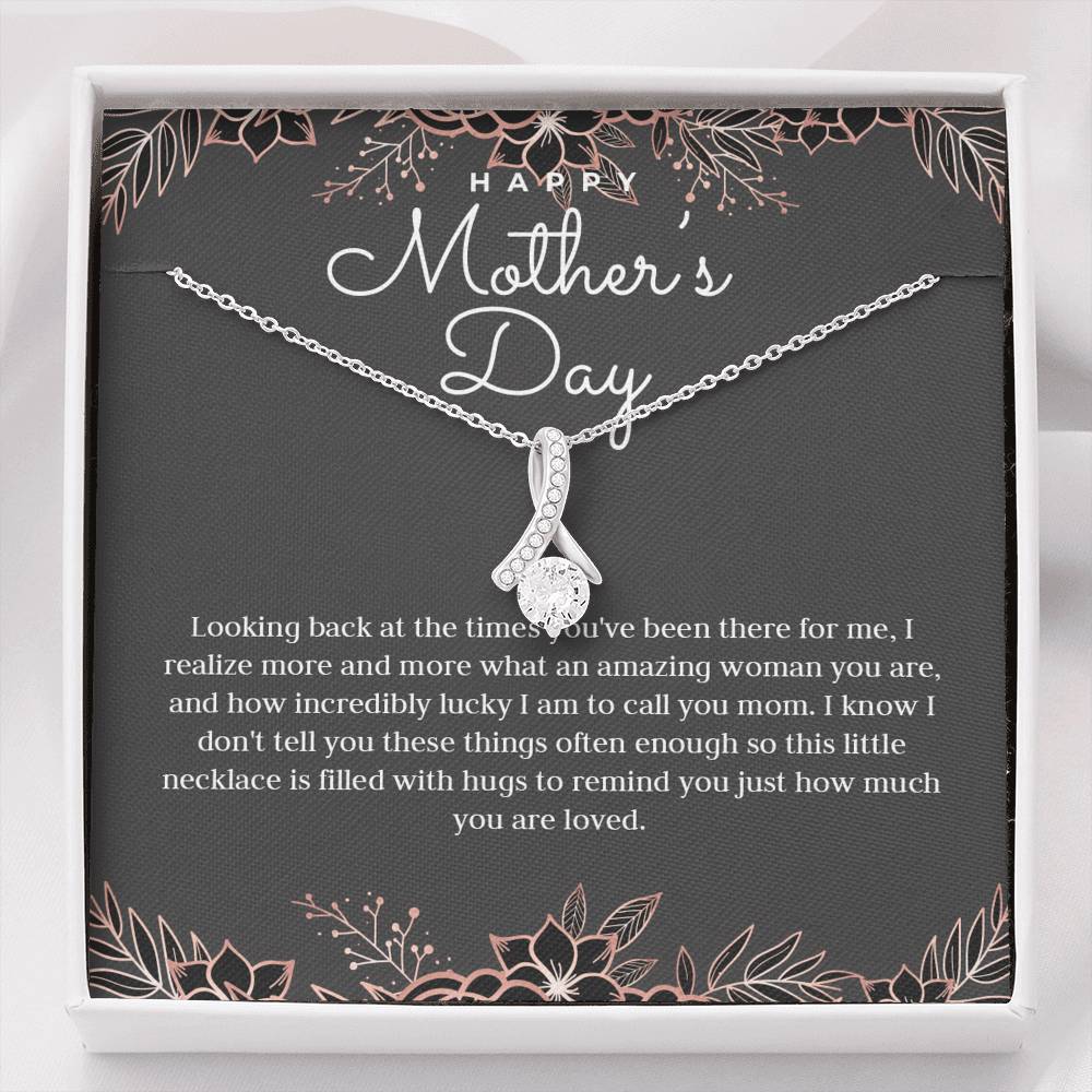 Looking Back Mom Necklace