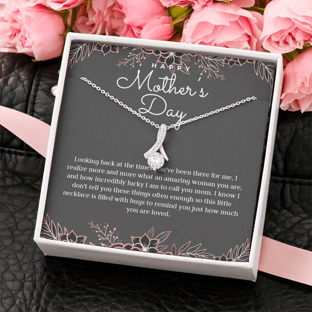 Looking Back Mom Necklace