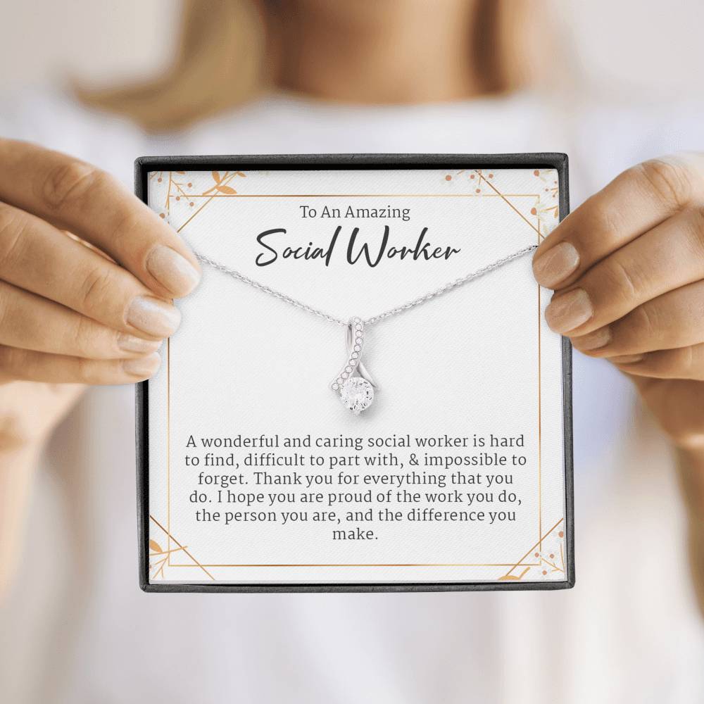 Gift For Social Worker, Social Worker Appreciation Gift, A Truly Amazing Social Worker Gift