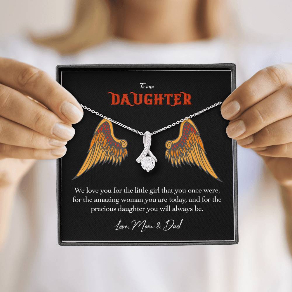 Angel Wings Daughter Necklace Gift