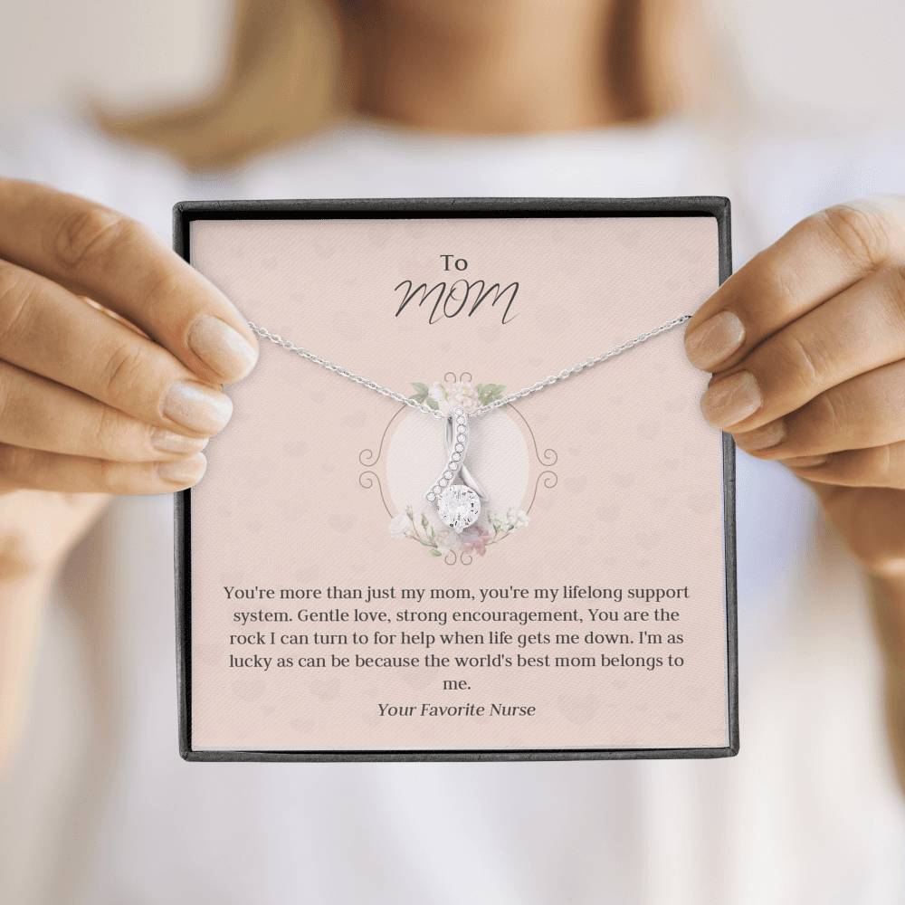 Lifelong Support Mom Necklace