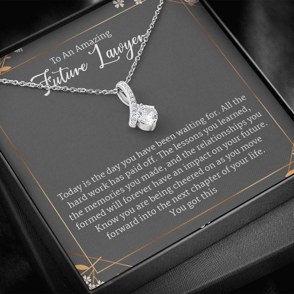 Lawyer Graduation Gift for Women, Gift For New Lawyer Necklace
