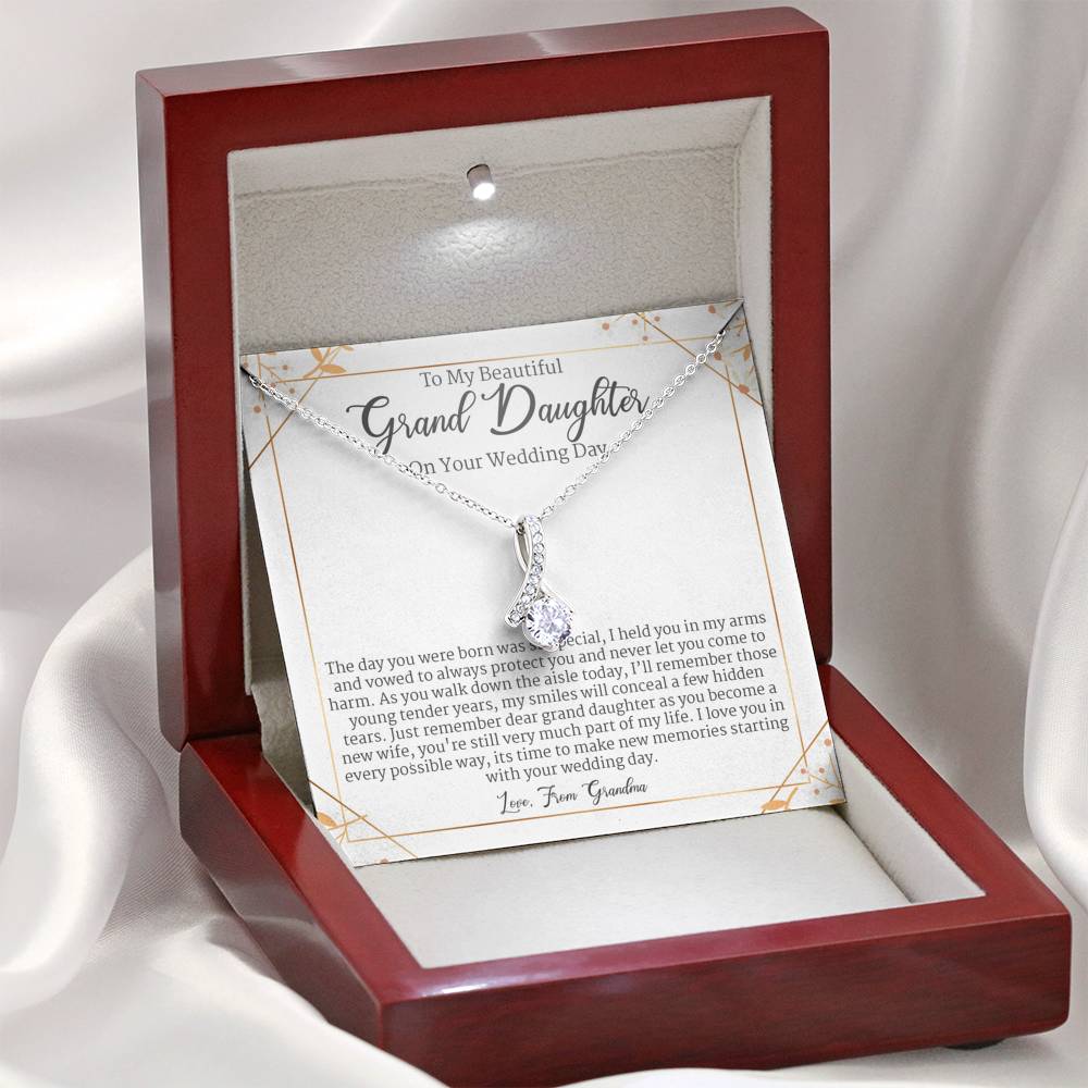 Gift from Grandmother of the Bride, Grandmother Granddaughter Gifts, Alluring Beauty Necklace