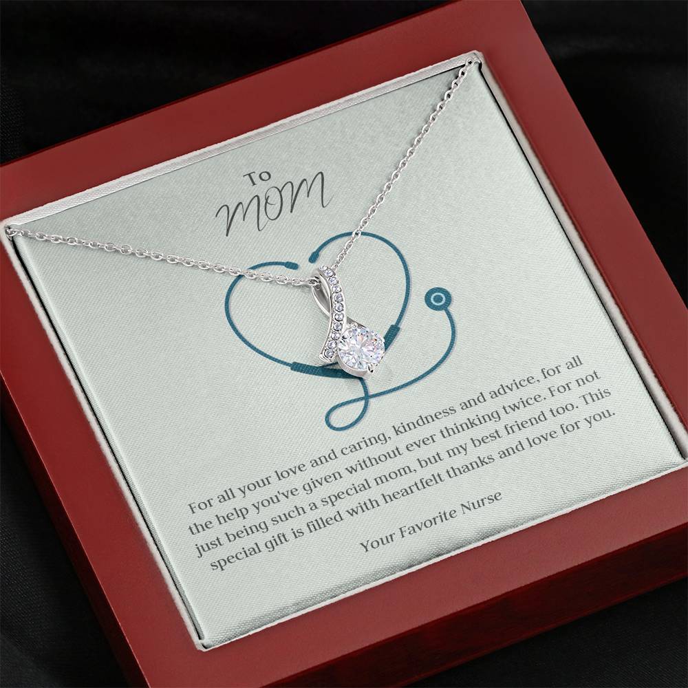 Love Caring Kindness Mom Necklace