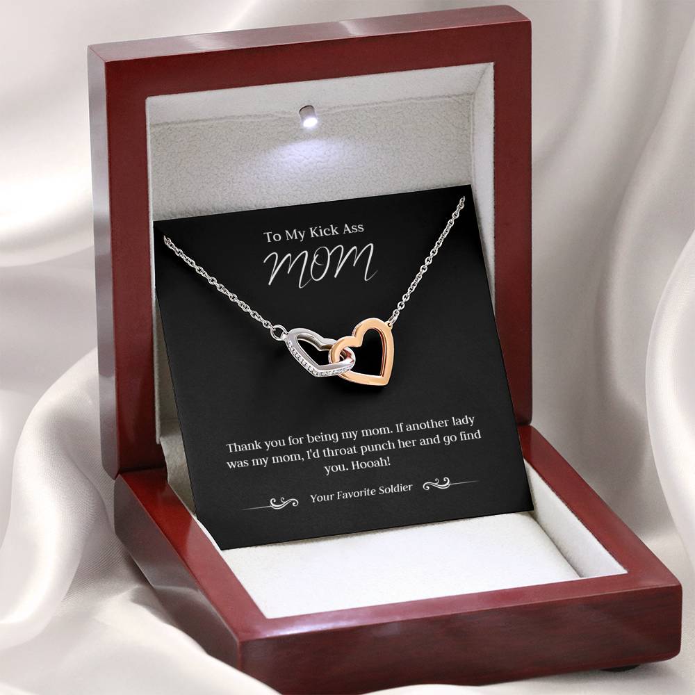 Find You Mom Heart Necklace