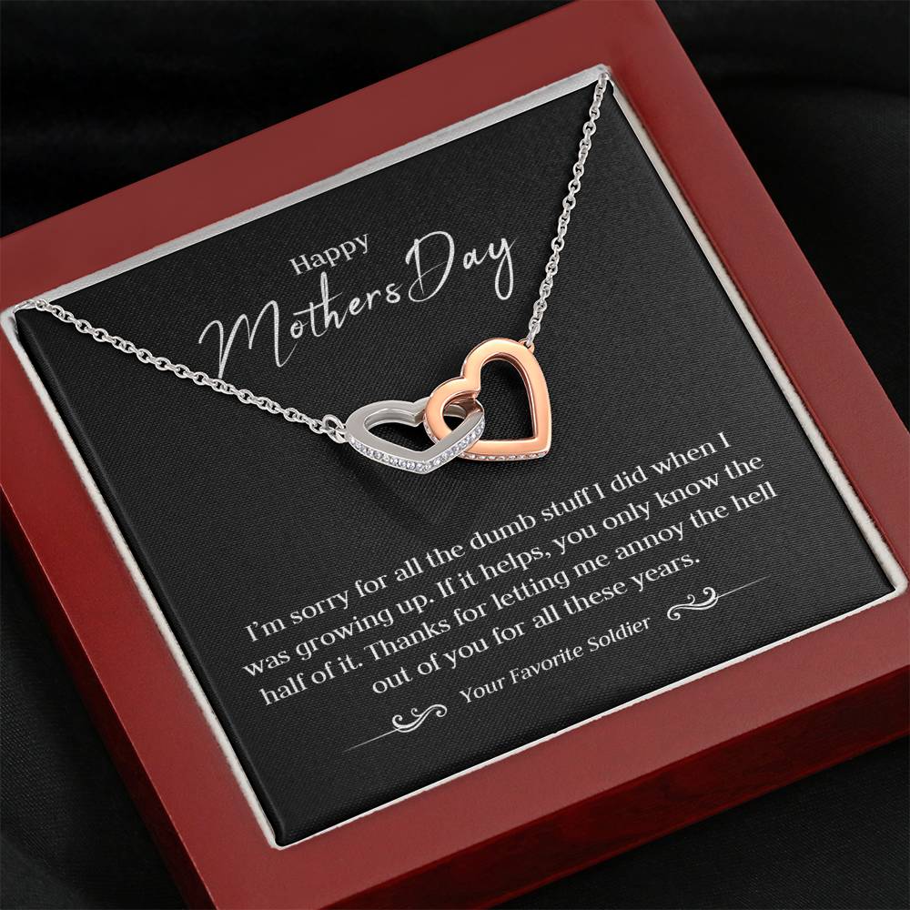 Annoying Mom Heart Necklace