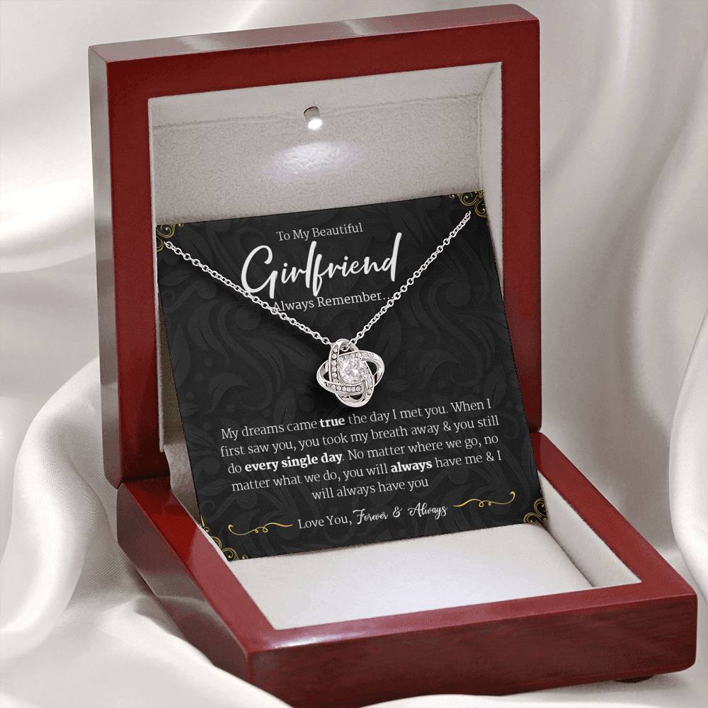 Girlfriend Necklace: Anniversary Gift for Girlfriend, Girlfriend Gift, Gift for Girlfriend, Necklace for Girlfriend