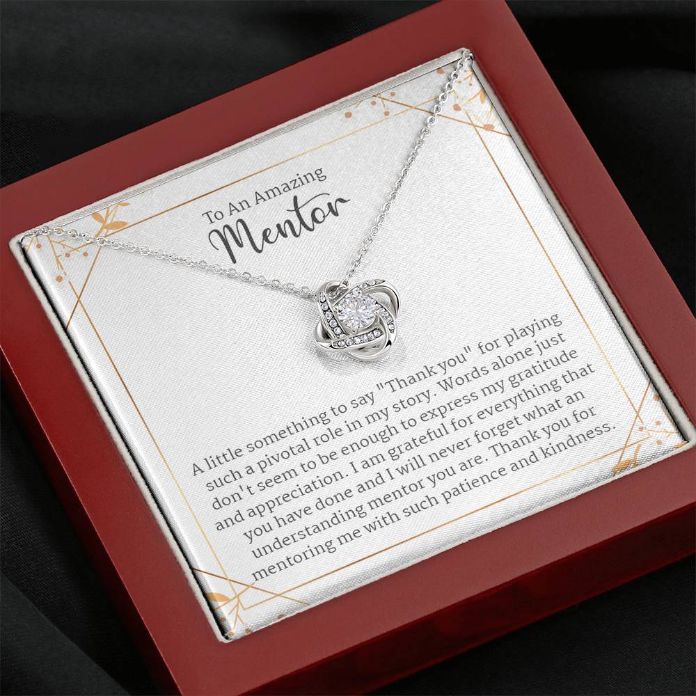 Thank You gift For Mentor, Mentor Gift For Women, Mentor Necklace